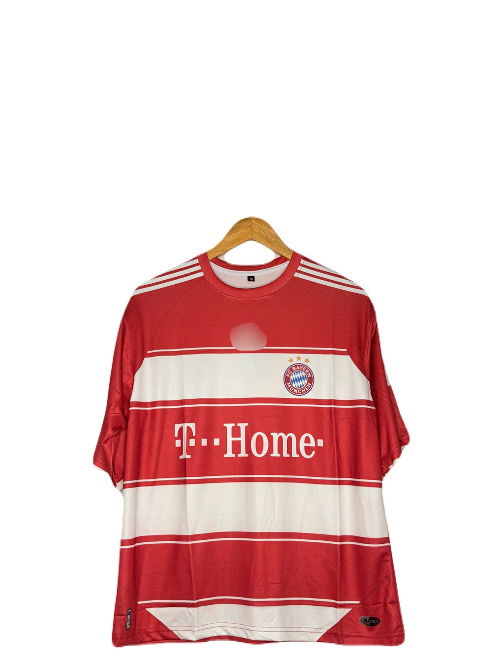 Bayern Munich 2007-08 Home Kit Ribery Five Sleeve -jersio