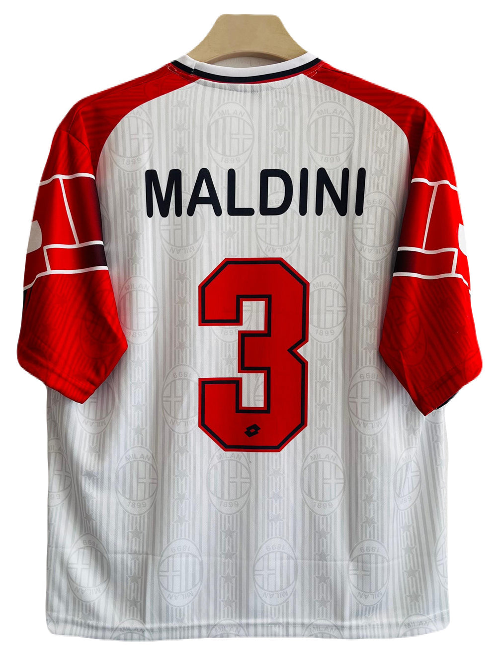 Ac milan 1997/98 away kit five sleeve-Jersioo